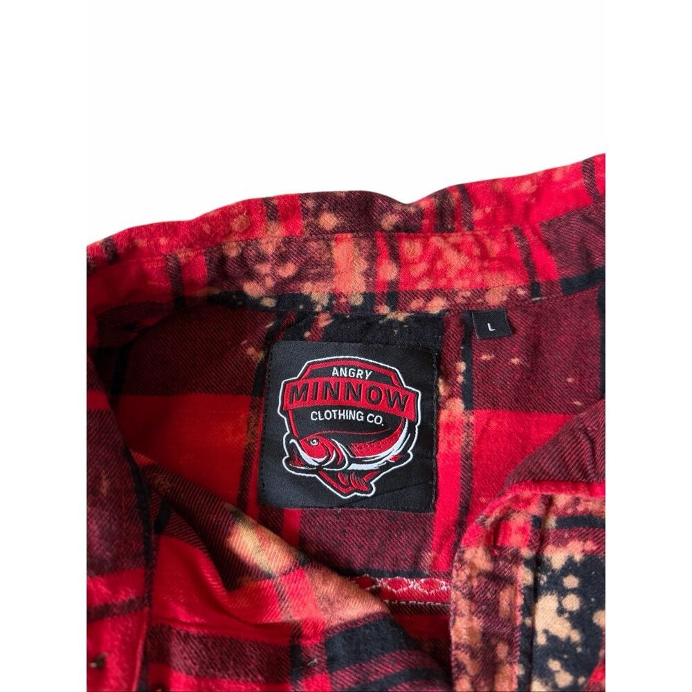 Angry Minnow Flannel Shirt Patch Assuming I was Like Most Girls Was Your First M - Picture 4 of 9